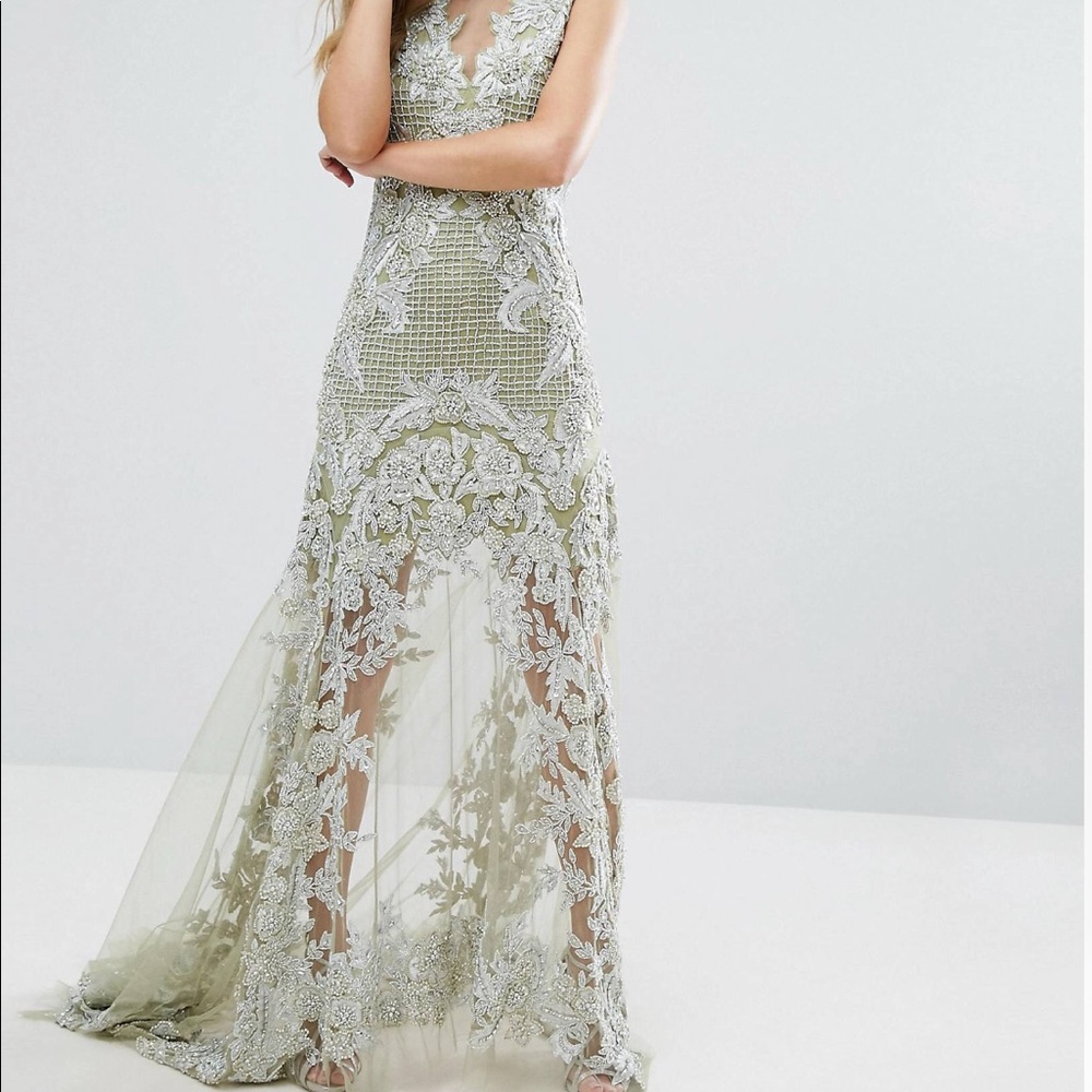 Beaded gown